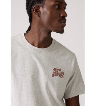 Levi's Maglietta grigia vestibilit rilassata
