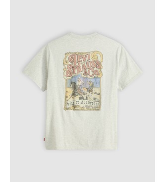 Levi's Maglietta grigia vestibilit rilassata