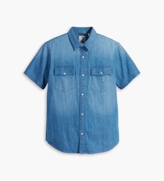 Levi's Camisa Western Relaxed Fit azul oscuro