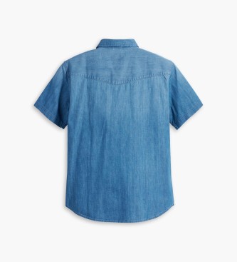 Levi's Camisa Western de corte descontrado azul escuro