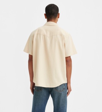 Levi's Camisa Western Relaxed Fit beige