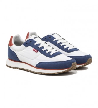 Levi's Stag Runner Shoes White, Navy