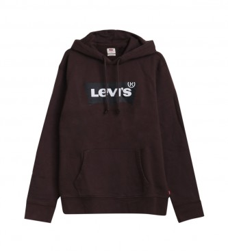 Levi's Standard Grafik Sweatshirt kastanienbraun