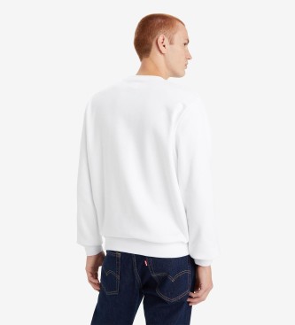 Levi's Sweatshirt med standardprint, hvid