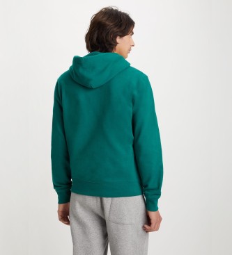 Levi's Grafisk sweatshirt med htte Standard Green