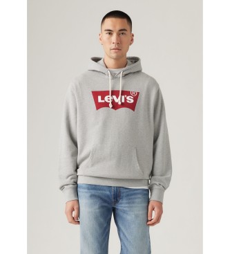 Levi's Casaco com capuz grfico standard cinzento