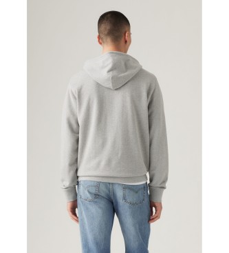 Levi's Casaco com capuz grfico standard cinzento