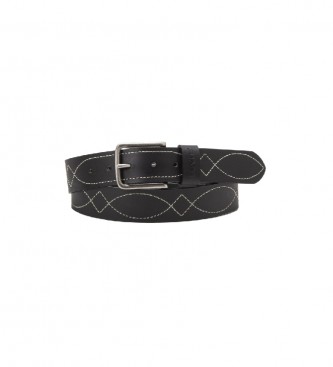 Levi's Stitched Leather Belt black
