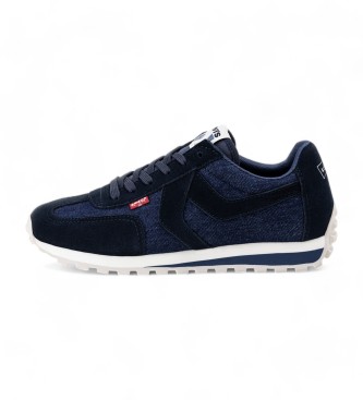 Levi's Sapatilhas de couro Stryder Red Tab navy
