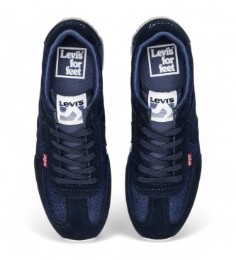 Levi's Sneakers in pelle blu scuro Stryder Red Tab