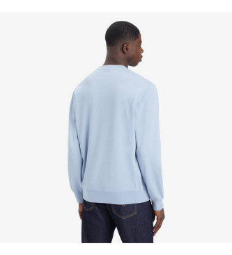 Levi's Original Housemark sweatshirt met ronde hals blauw