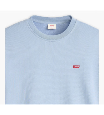 Levi's Oryginalna bluza z okrągłym dekoltem Housemark niebieska