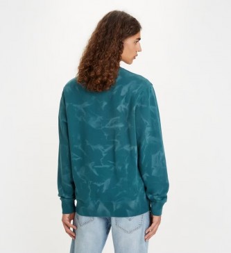 Levi's Sweat-shirt à col ras du cou Vert original