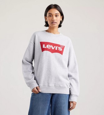 Levi's Sweatshirt ras du cou Standard Graphic gris