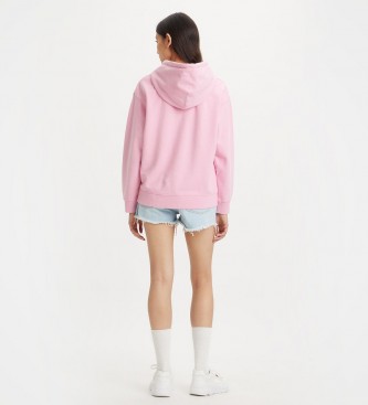 Levi's Grafisch Standaard sweatshirt roze