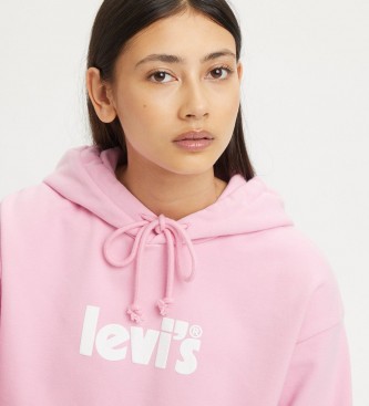 Levi's Grafik Standard Sweatshirt rosa