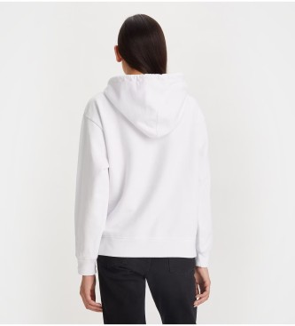 Levi's Sweatshirt com capuz gráfica Standard branco