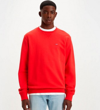 Levi's Sweatshirt New Original Crew red