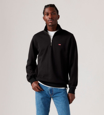 Levi's Sweatshirt Original 1/4 Zip preto