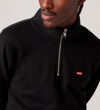 Levi's Sweatshirt Original 1/4 Zip preto