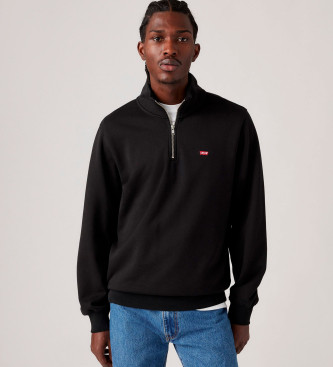 Levi's Sweatshirt Original 1/4 Zip preto