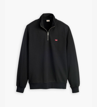 Levi's Sweatshirt Original 1/4 Zip preto