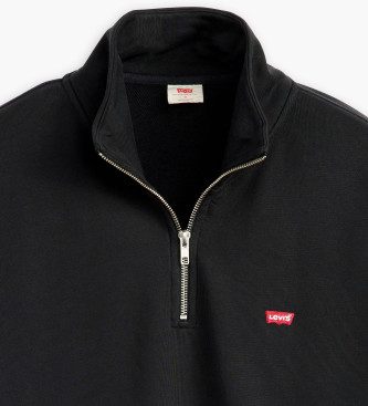 Levi's Sweatshirt Original 1/4 Zip preto