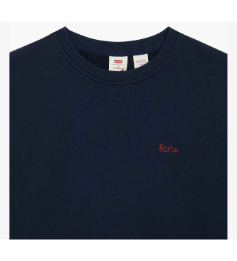 Levi's Original Housemark navy sweatshirt