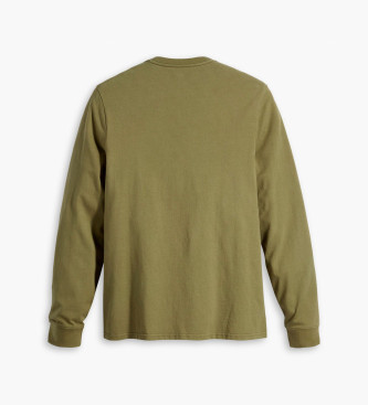 Levi's Sweatshirt Original Housemark green