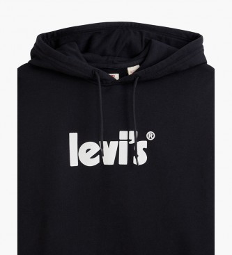 Levi's Felpa comoda nera