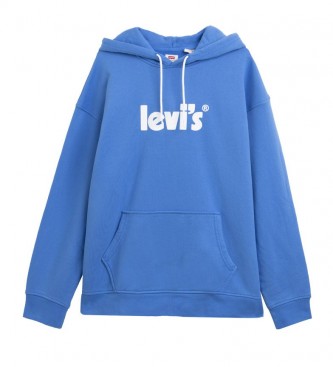 Levi's Camisola relaxada azul 