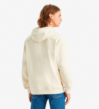 Levi's Afslappet grafisk beige sweatshirt