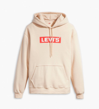 Levi's Beiges Sweatshirt mit entspannter Grafik