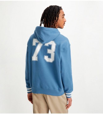 Levi's Felpa blu Relaxed Graphic