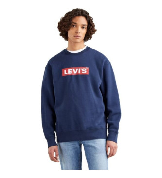 Levi's Relaxed grafisch sweatshirt blauw
