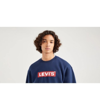 Levi's Sweatshirt grfica descontrada azul