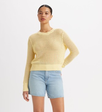 Levi's Jersey Superbloom Crochet amarillo