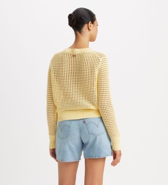 Levi's Jersey Superbloom Crochet amarillo