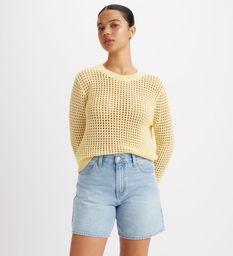 Levi's Superbloom Pull en crochet jaune