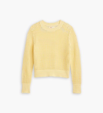 Levi's Jersey Superbloom Crochet amarillo