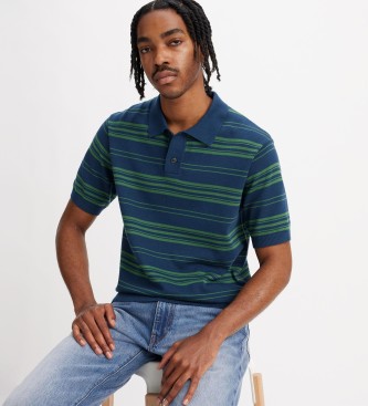 Levi's Polo lavorata a maglia verde