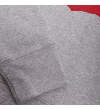 Levi's Casaco com capuz grfico standard cinzento