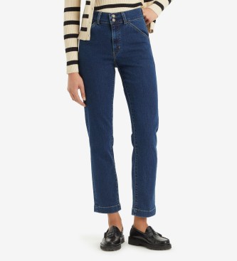 Levi's Jean droit ajust 724 bleu