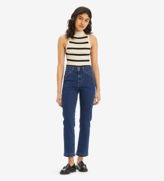 Levi's Calas de ganga justas e ajustadas 724 azul