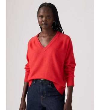 Levi's Supersoft V-hals trje rd