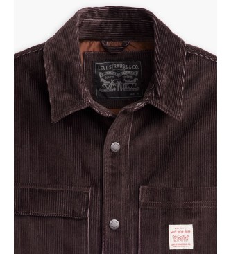 Levi's Surchemise Telegraph marron