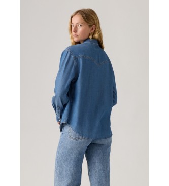 Levi's Teodora Western Overhemd blauw