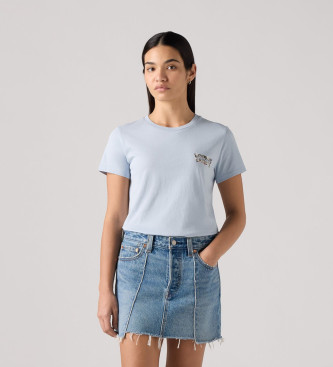 Levi's T-shirt Perfect niebieski