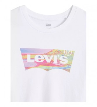 Levi's T-shirt The Perfect Marbling bianca