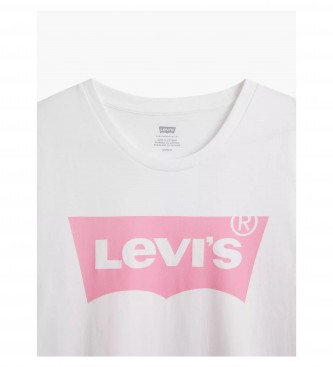 Levi's A T-shirt branca com o Logotipo Perfeito